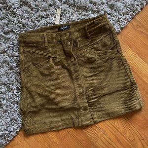 Madewell Corduroy Aline Skirt
